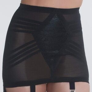 Rago Black Small Open Bottom Girdle